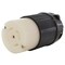 Ac Works Locking Connector, L22-30R, 30 A, 277/480V AC, Three Phase, Black ASL2230R-BK - alternate 1
